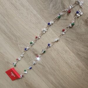 Jinglebell Tinis Festive Necklace NWT